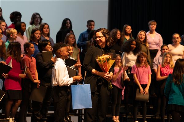 2023 All County Chorus Students Performing